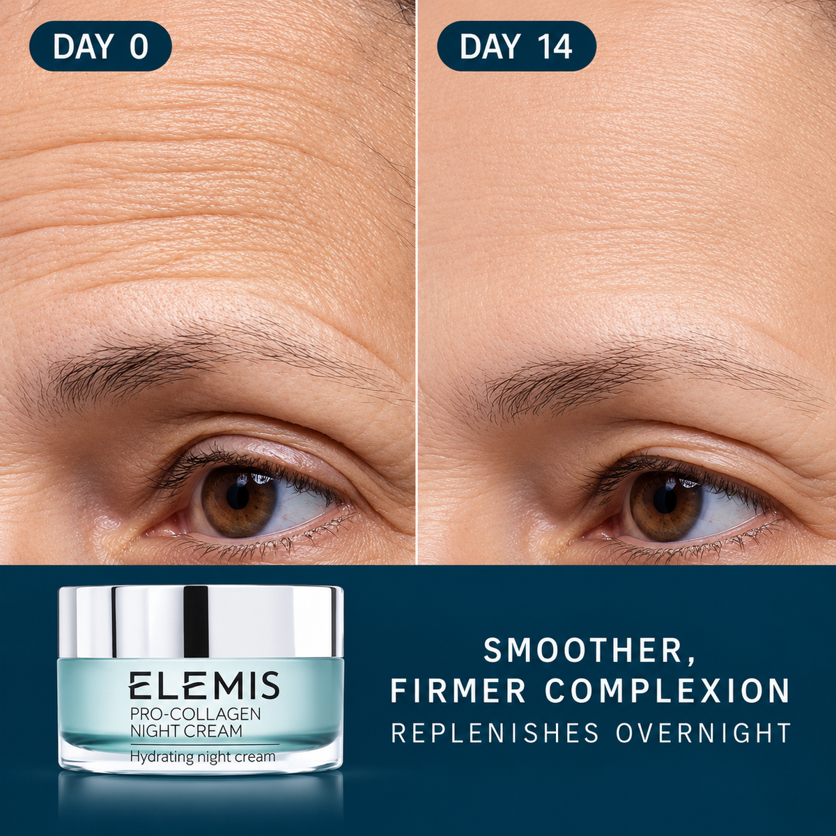 ELEMIS Pro-Collagen Overnight Matrix – Wrinkle Smoothing Night Cream